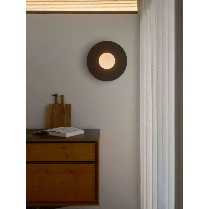 Nordlux - Kúpeľňové stropné svietidlo SIONA 1xE27/60W/230V IP44 čierna