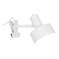 Nordlux - Lampa s klipom MATIS 1xE27/15W/230V biela