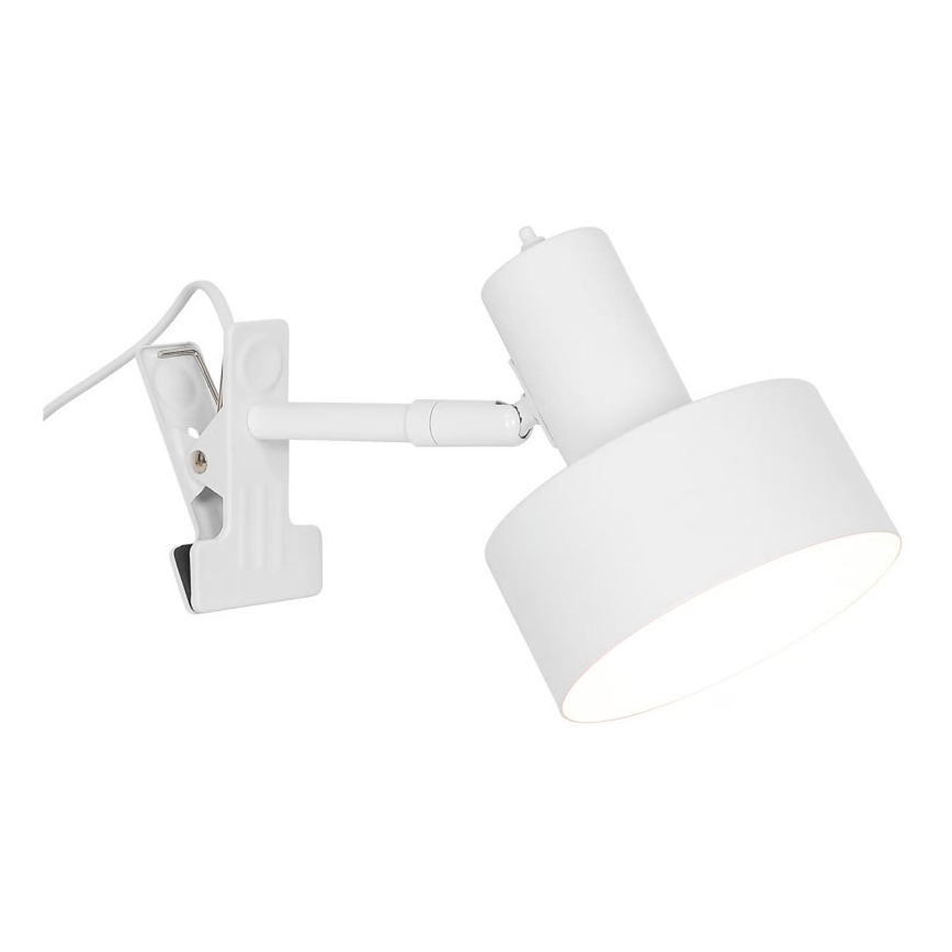 Nordlux - Lampa s klipom MATIS 1xE27/15W/230V biela
