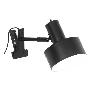 Nordlux - Lampa s klipom MATIS 1xE27/15W/230V čierna