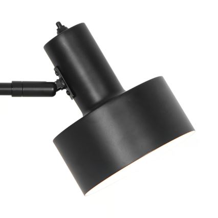 Nordlux - Lampa s klipom MATIS 1xE27/15W/230V čierna