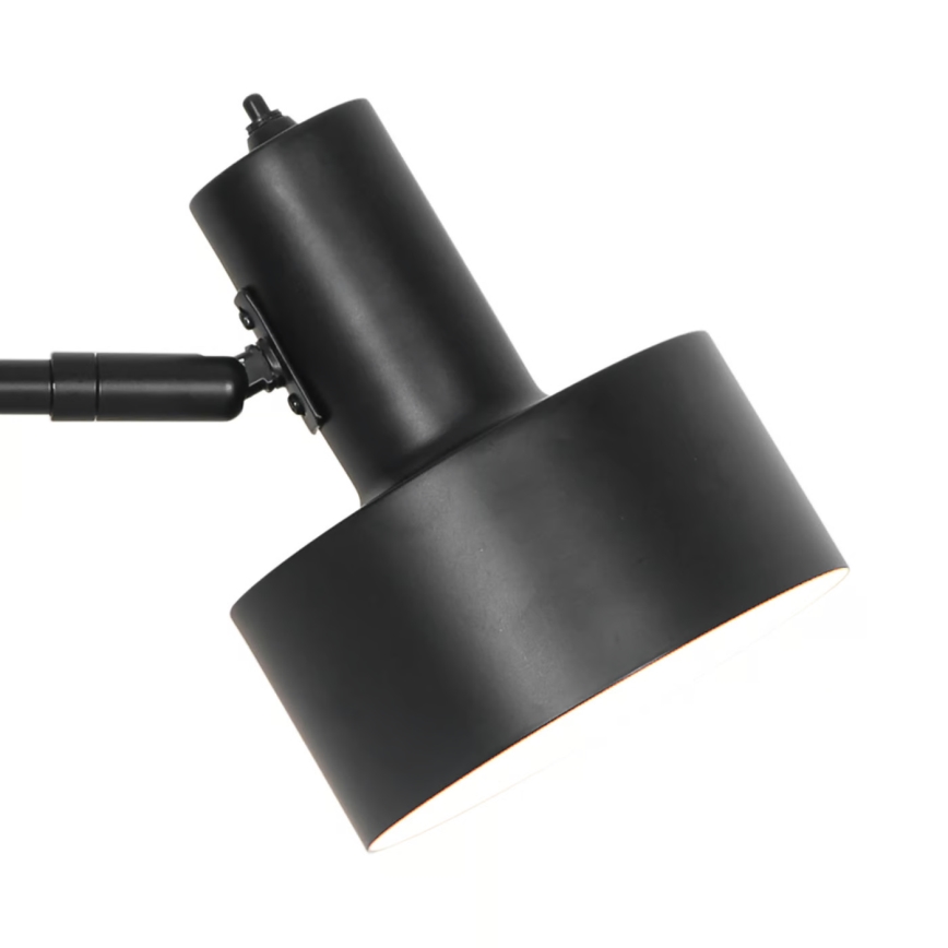 Nordlux - Lampa s klipom MATIS 1xE27/15W/230V čierna