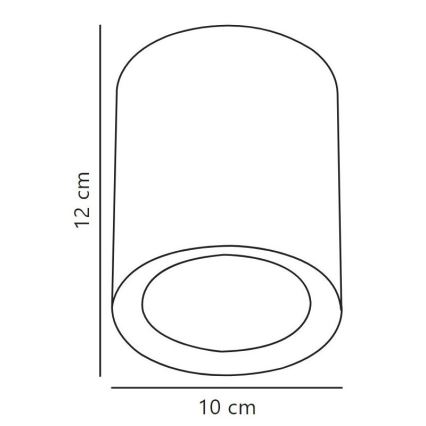 Nordlux - stmievateľné LED bodové svietidlo FALLON LONG LED/5,5W/230V biela