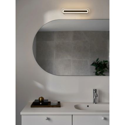 Nordlux - LED kúpeľňové nástenné svietidlo CAVARA LED/11W/230V 3000/4000K IP44 čierna