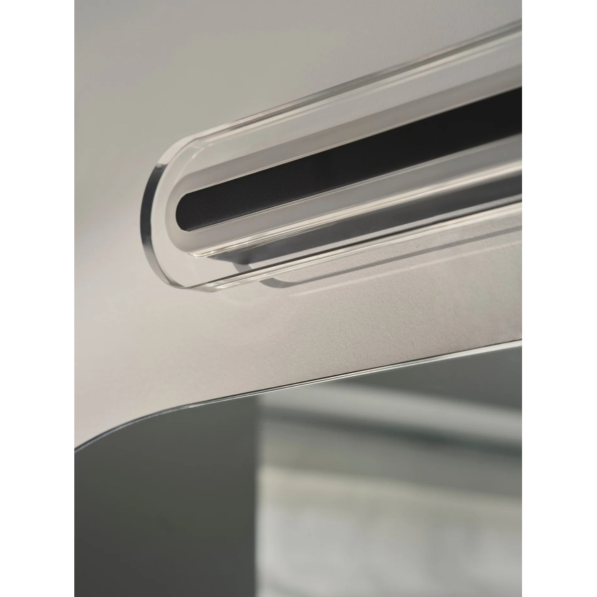 Nordlux - LED kúpeľňové nástenné svietidlo CAVARA LED/11W/230V 3000/4000K IP44 čierna