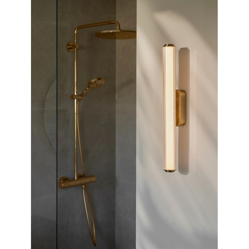 Nordlux - LED stmieva­teľné kúpeľňové nástenné svietidlo VIRELLE LED/12W/230V 3000/4000K IP44 mosadz