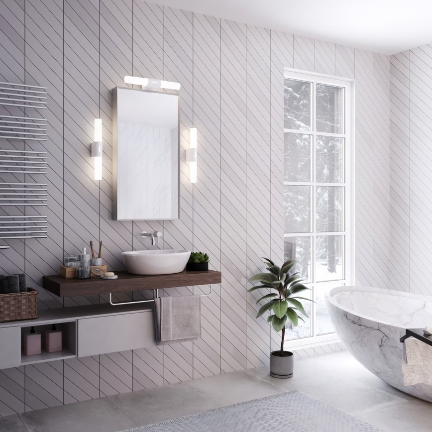 Nordlux - LED Kúpeľňové osvetlenie zrkadla HELVA LED/9W/230V 3000K IP44