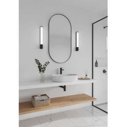Nordlux - LED Kúpeľňové osvetlenie zrkadla MALAIKA LED/6W/230V 3000K IP44 čierna