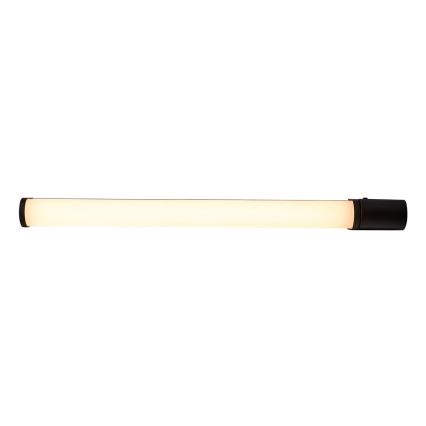 Nordlux - LED osvetlenie zrkadla do kúpeľne so zásuvkou MALAIKA LED/15W/230V IP44 68,4 cm čierna