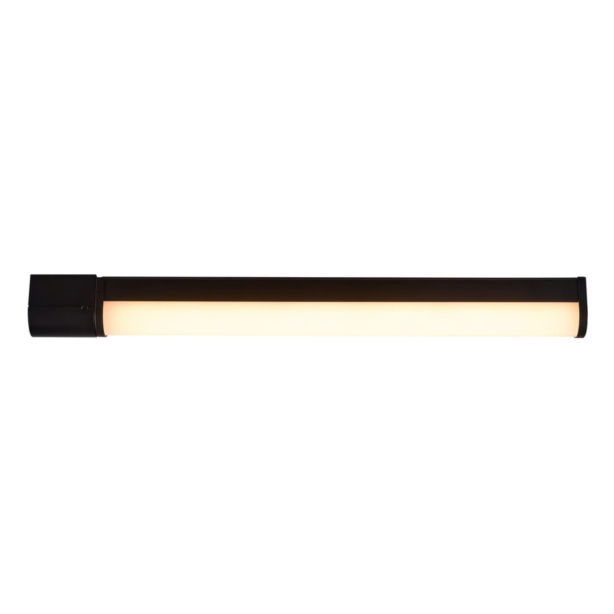 Nordlux - LED osvetlenie zrkadla do kúpeľne so zásuvkou MALAIKA LED/15W/230V IP44 68,4 cm čierna