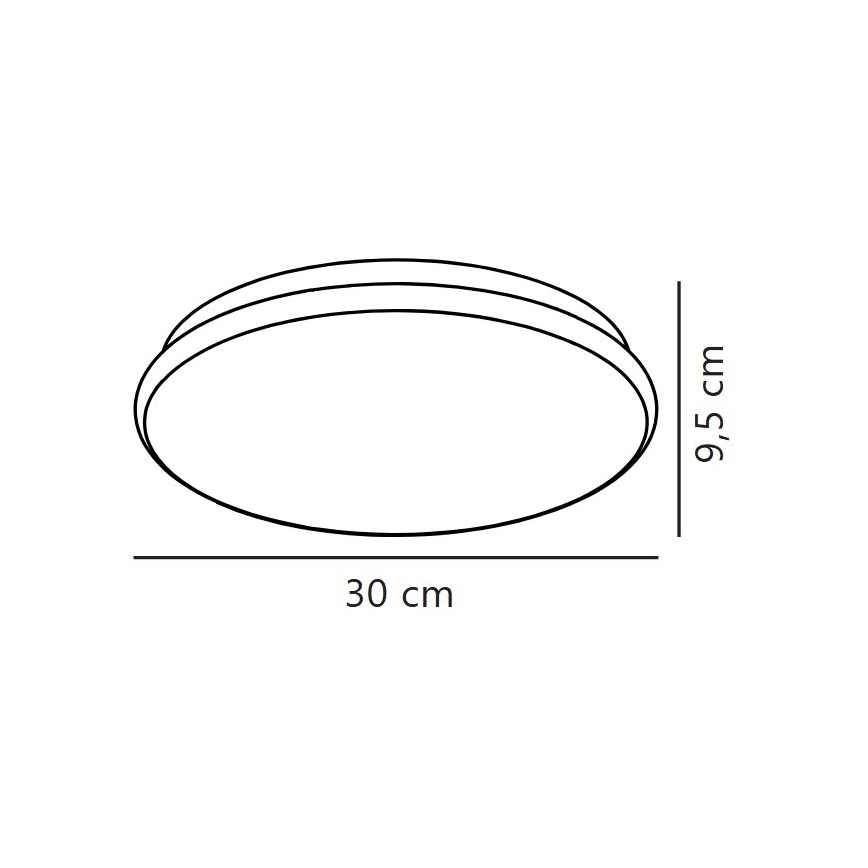 Nordlux - LED Kúpeľňové stropné svietidlo MONTONE LED/10W/230V IP44 pr. 30 cm