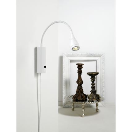 Nordlux - LED Nástenné bodové svietidlo MENTO LED/3W/230V biela