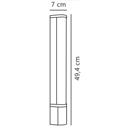 Nordlux - LED Podlinkové svietidlo so zásuvkou MALAIKA LED/6W/230V 3000K IP44 biela