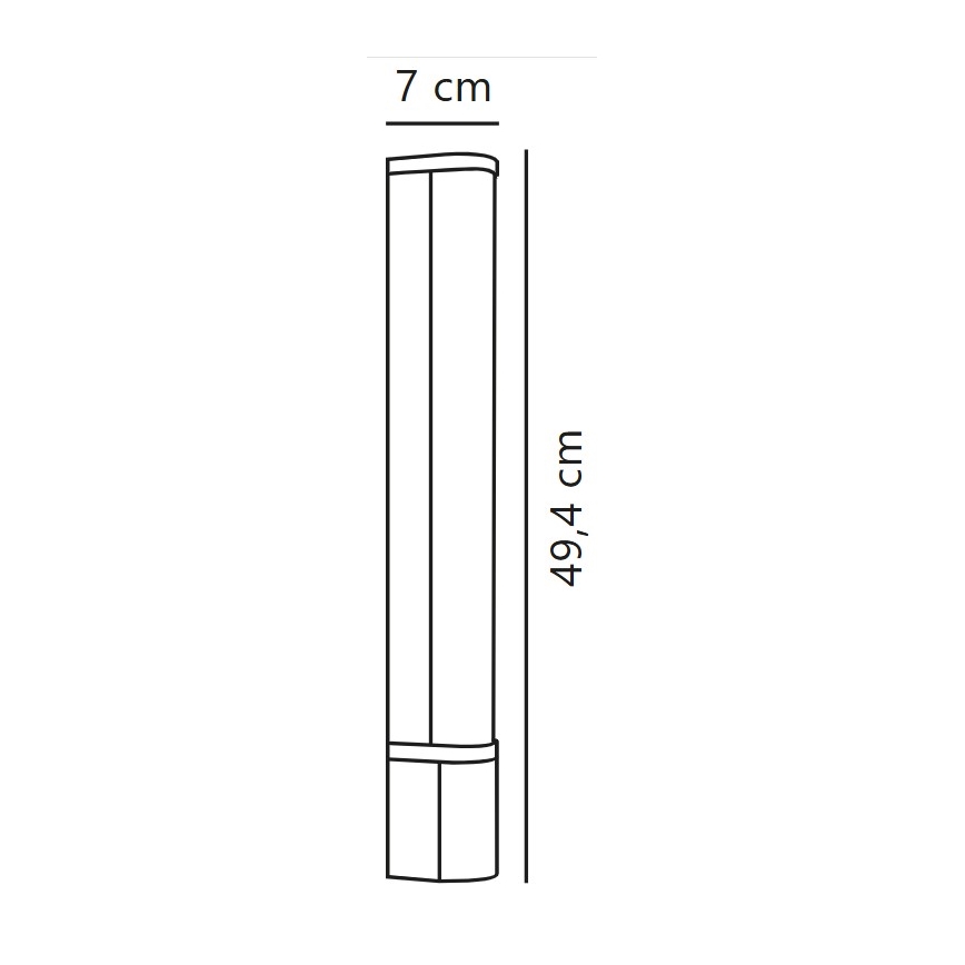 Nordlux - LED Podlinkové svietidlo so zásuvkou MALAIKA LED/6W/230V 3000K IP44 biela