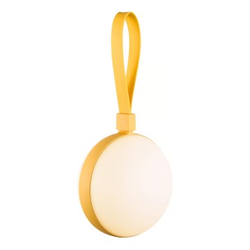 Nordlux - LED Prenosná nabíhacia lampa LED/1W/3,7V IP54 žltá