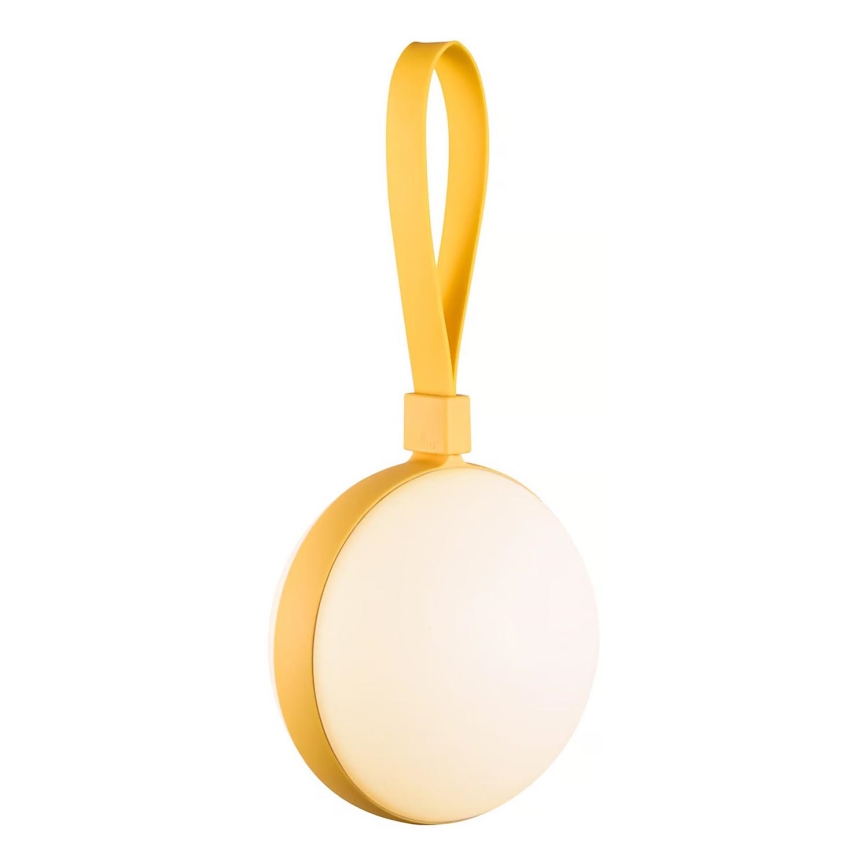 Nordlux - LED Prenosná nabíhacia lampa LED/1W/3,7V IP54 žltá