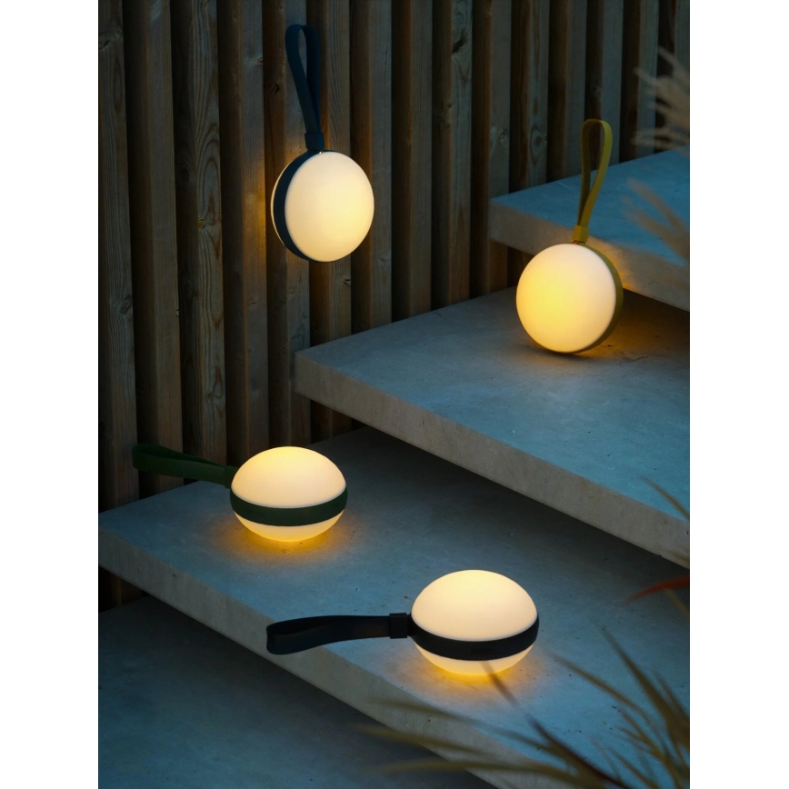 Nordlux - LED Prenosná nabíhacia lampa LED/1W/3,7V IP54 žltá