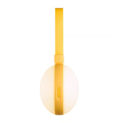 Nordlux - LED Prenosná nabíhacia lampa LED/1W/3,7V IP54 žltá