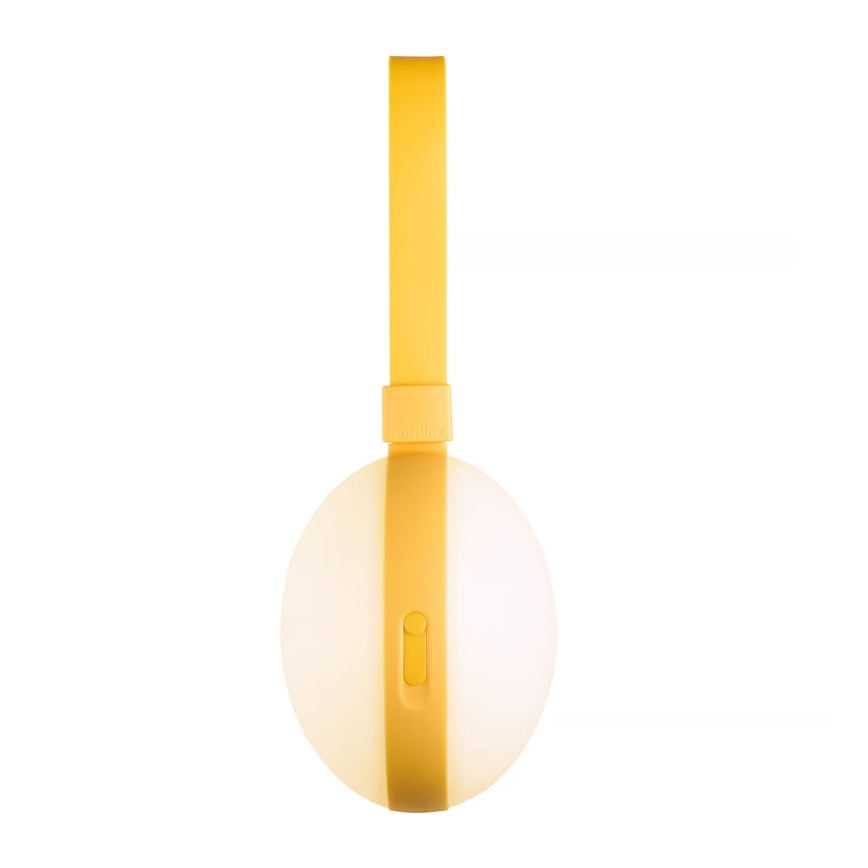 Nordlux - LED Prenosná nabíhacia lampa LED/1W/3,7V IP54 žltá