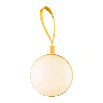 Nordlux - LED Prenosná nabíhacia lampa LED/1W/3,7V IP54 žltá