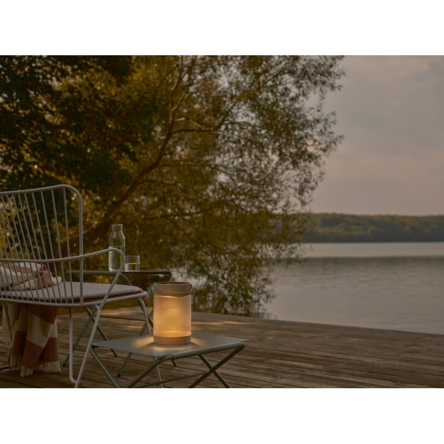 Nordlux - LED solárna lampa COUPAR LED/3,2W/3,7V béžová