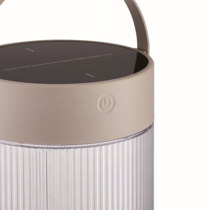 Nordlux - LED solárna lampa COUPAR LED/3,2W/3,7V béžová