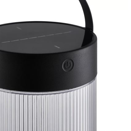 Nordlux - LED Solárna lampa COUPAR LED/3,2W/3,7V čierna