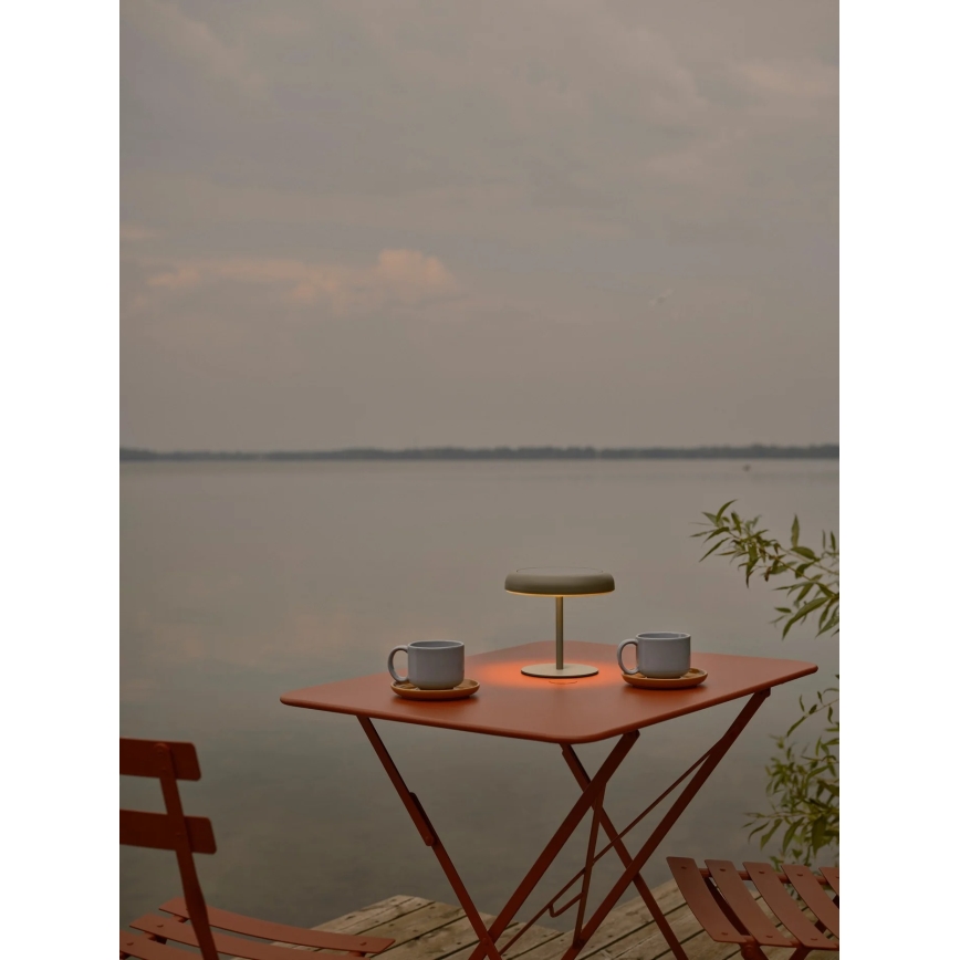 Nordlux - LED solárna lampa ELMER LED/2W/3,7V IP44 zelená