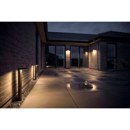 Nordlux - LED solárna lampa so senzorom RICA LED/5W/3,7V 2200 mAh IP44