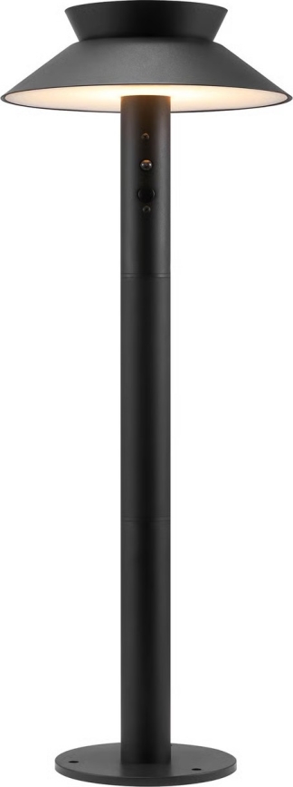 Nordlux - LED Solárna lampa so senzorom LED/5W/3,7V IP44 čierna