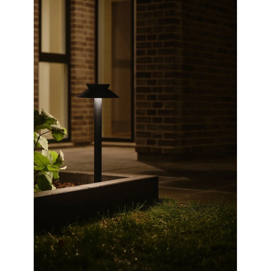 Nordlux - LED Solárna lampa so senzorom LED/5W/3,7V IP44 čierna