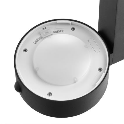 Nordlux - LED Solárne nástenné svietidlo so senzorom COUPAR LED/3,2W/5V 3000K IP44 čierna