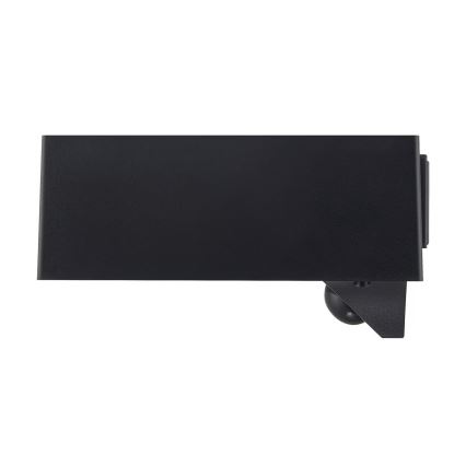Nordlux - LED solárne nástenné svietidlo so senzorom MONAY LED/5W/5V 3000K IP44 2000 mAh čierna