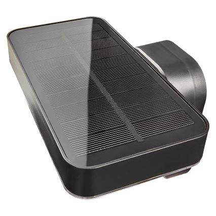 Nordlux - LED solárne nástenné svietidlo so senzorom RICA LED/5W/3,7V IP44 2200 mAh hranaté