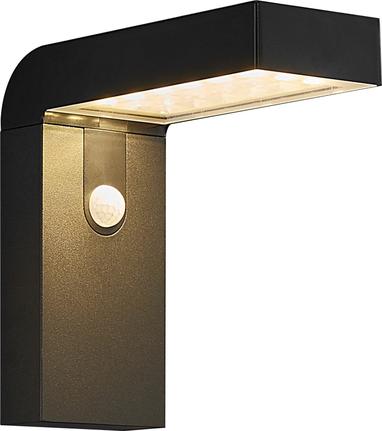 Nordlux - LED Solárne nástenné svietidlo so senzorom ALYA LED/5W/3,7V IP44 2200 mAh
