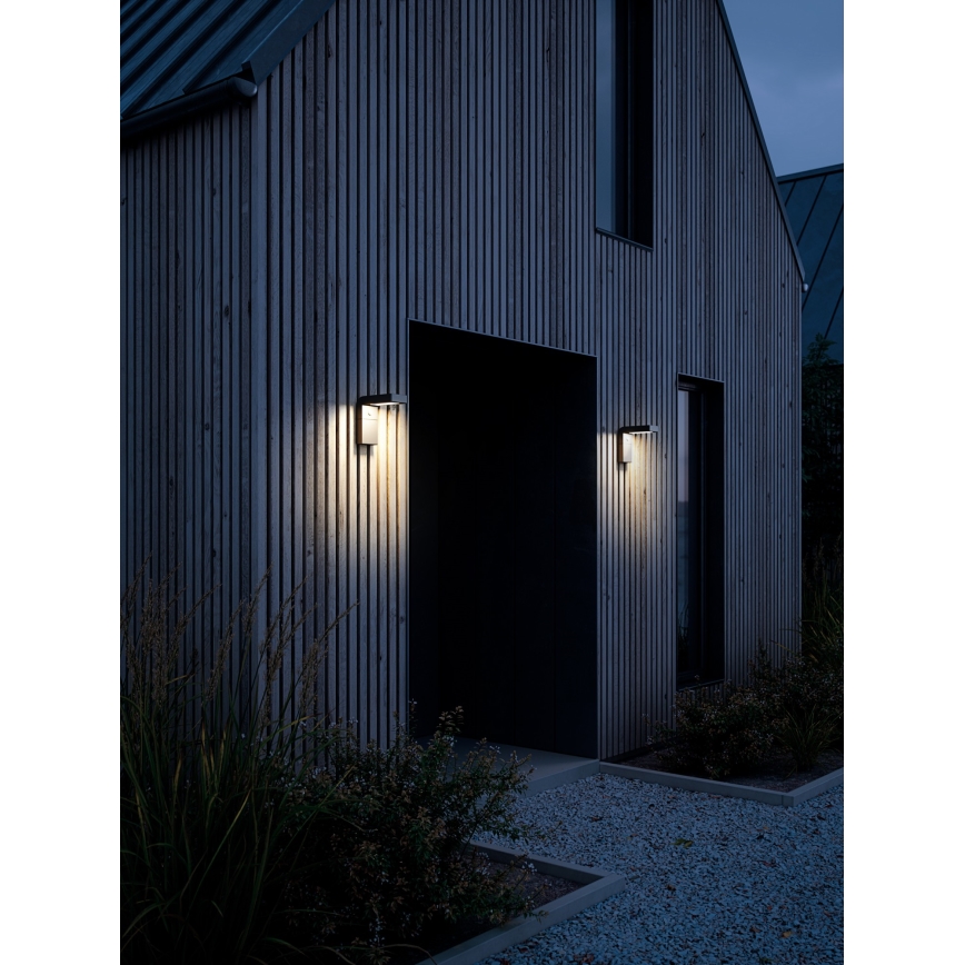 Nordlux - LED Solárne nástenné svietidlo so senzorom ALYA LED/5W/3,7V IP44 2200 mAh