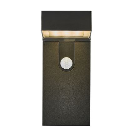 Nordlux - LED Solárne nástenné svietidlo so senzorom ALYA LED/5W/3,7V IP44 2200 mAh