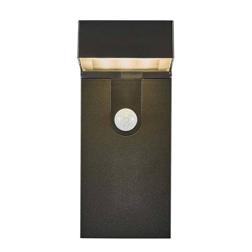 Nordlux - LED Solárne nástenné svietidlo so senzorom ALYA LED/5W/3,7V IP44 2200 mAh