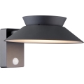 Nordlux - LED solárne nástenné svietidlo so senzorom JUSTINA LED/5W/3,7V IP44 1800 mAh