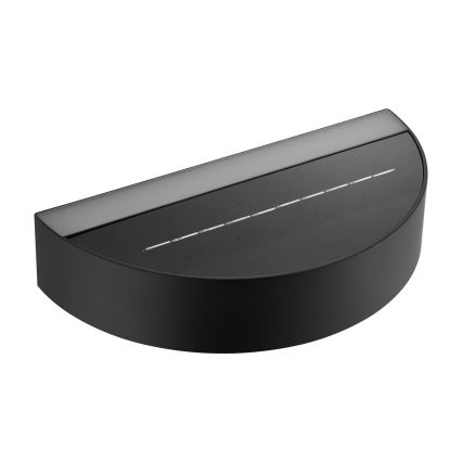 Nordlux - LED Solárne nástenné svietidlo so senzorom MONAY LED/5W/5V 3000K IP44 čierna
