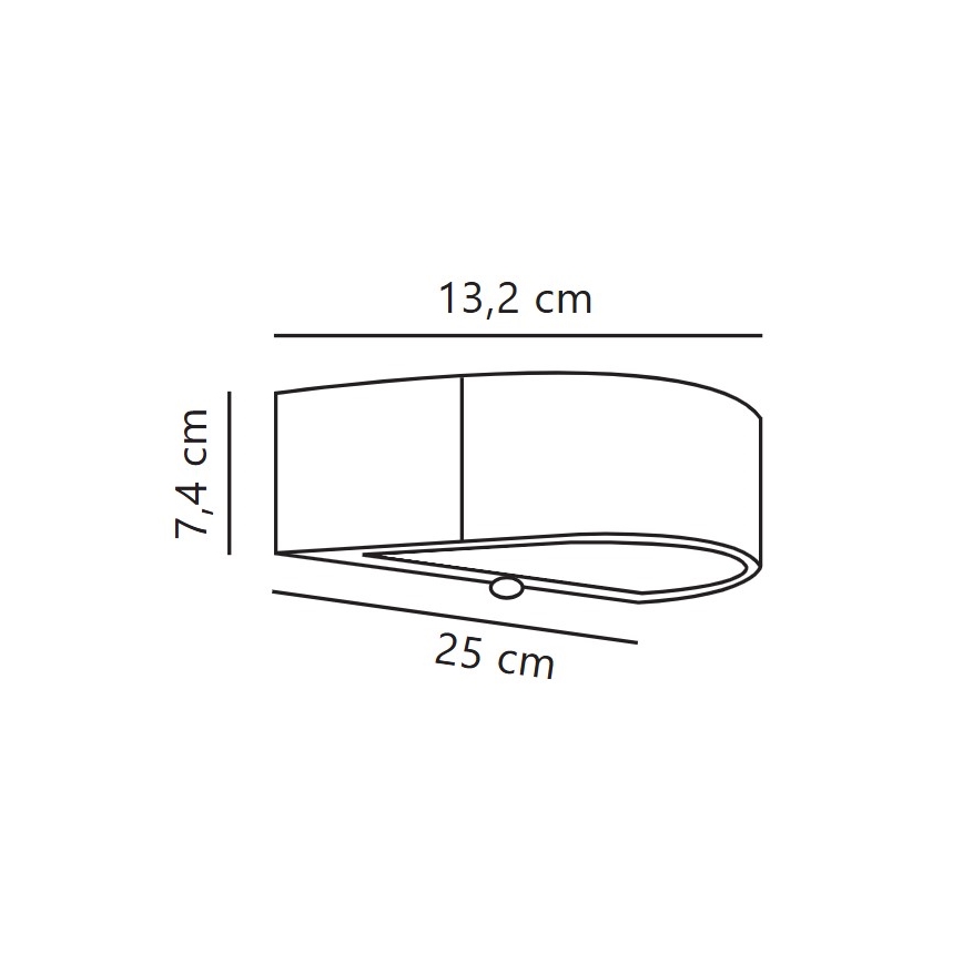 Nordlux - LED Solárne nástenné svietidlo so senzorom MONAY LED/5W/5V 3000K IP44 čierna