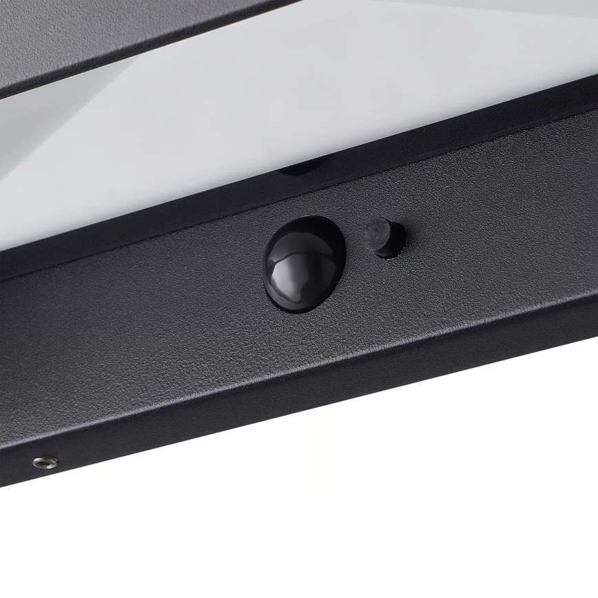 Nordlux - LED Solárne svietidlo so senzorom MARCELLIO LED/5W/5V IP54 2200 mAh čierna