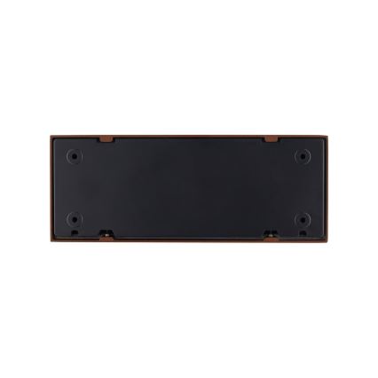 Nordlux - LED solárne svietidlo so senzorom MARCELLIO LED/5W/5V IP54 2200 mAh hnedá