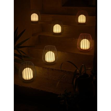 Nordlux - LED Stmievateľné vonkajšie prenosné svietidlo JIM TO-GO LED/3W/3,7V IP54 5000 mAh červené