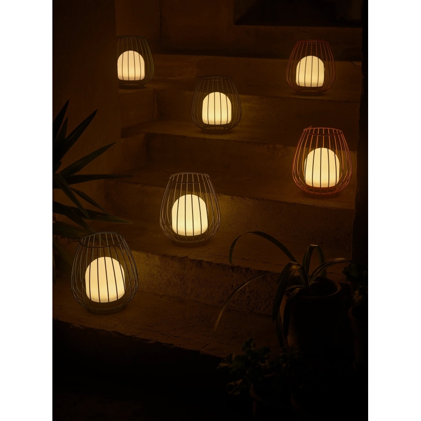 Nordlux - LED Stmievateľné vonkajšie prenosné svietidlo JIM TO-GO LED/3W/3,7V IP54 5000 mAh červené