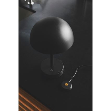 Nordlux - LED Stmievateľná nabíjacia vonkajšia stolná lampa ELLEN LED/2,8W/3,7V IP44 čierna