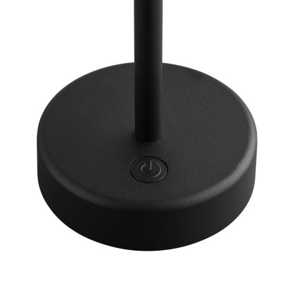 Nordlux - LED Stmievateľná nabíjacia vonkajšia stolná lampa ELLEN LED/2,8W/3,7V IP44 čierna