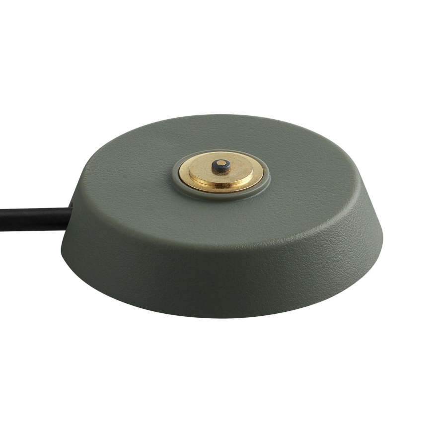 Nordlux - LED Stmievateľná nabíjacia vonkajšia stolná lampa ELLEN LED/2,8W/3,7V IP44 zelená