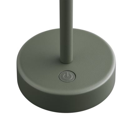 Nordlux - LED Stmievateľná nabíjacia vonkajšia stolná lampa ELLEN LED/2,8W/3,7V IP44 zelená
