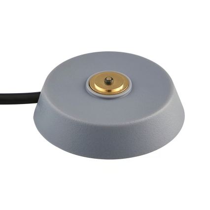 Nordlux - stmievateľná nabíjateľná vonkajšia stolová lampa ELLEN LED/2,8W/3,7V 2200 mAh IP44 sivá